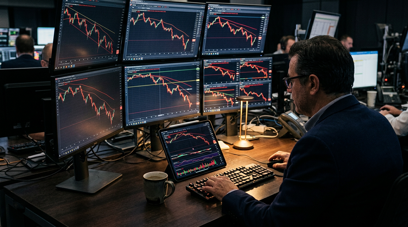 Volatilität im Herbst: Wie Profis Hebelpositionen bei fallenden DAX-Kursen steuern