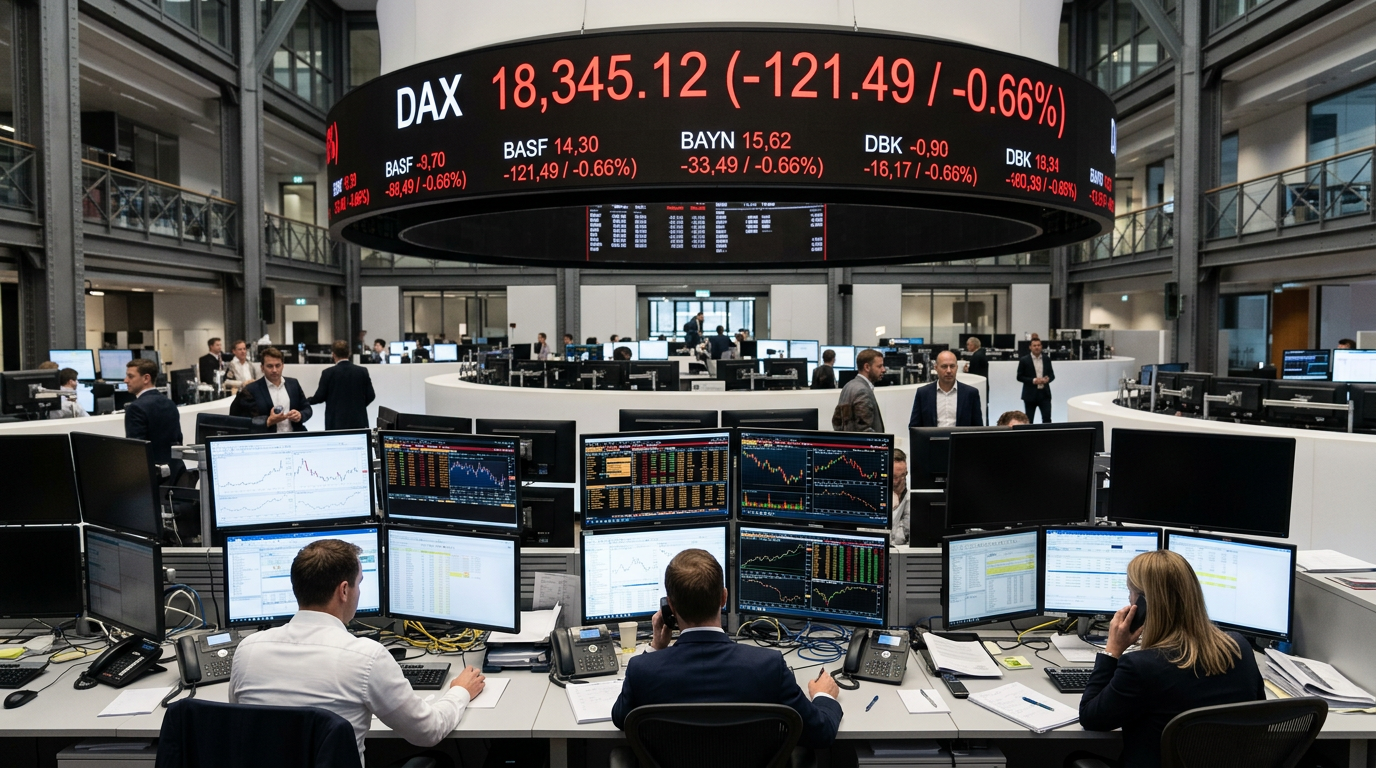 DAX schließt schwächer: FMC und Beiersdorf trotzen dem wöchentlichen Abwärtstrend