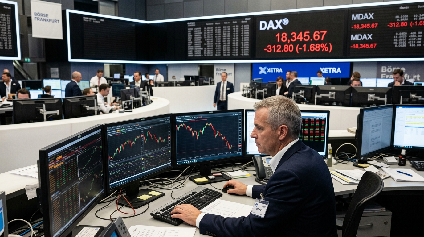 Schwache Wochenbilanz im DAX: Strategien zur Risikosteuerung in volatilen Korrekturphasen