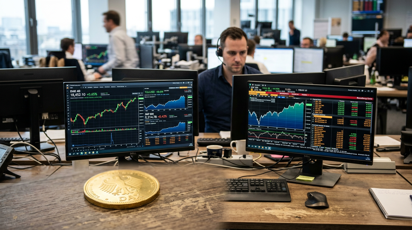 Zinsängste versus Bankenrally: DAX trotzt der Wall-Street-Vorsicht