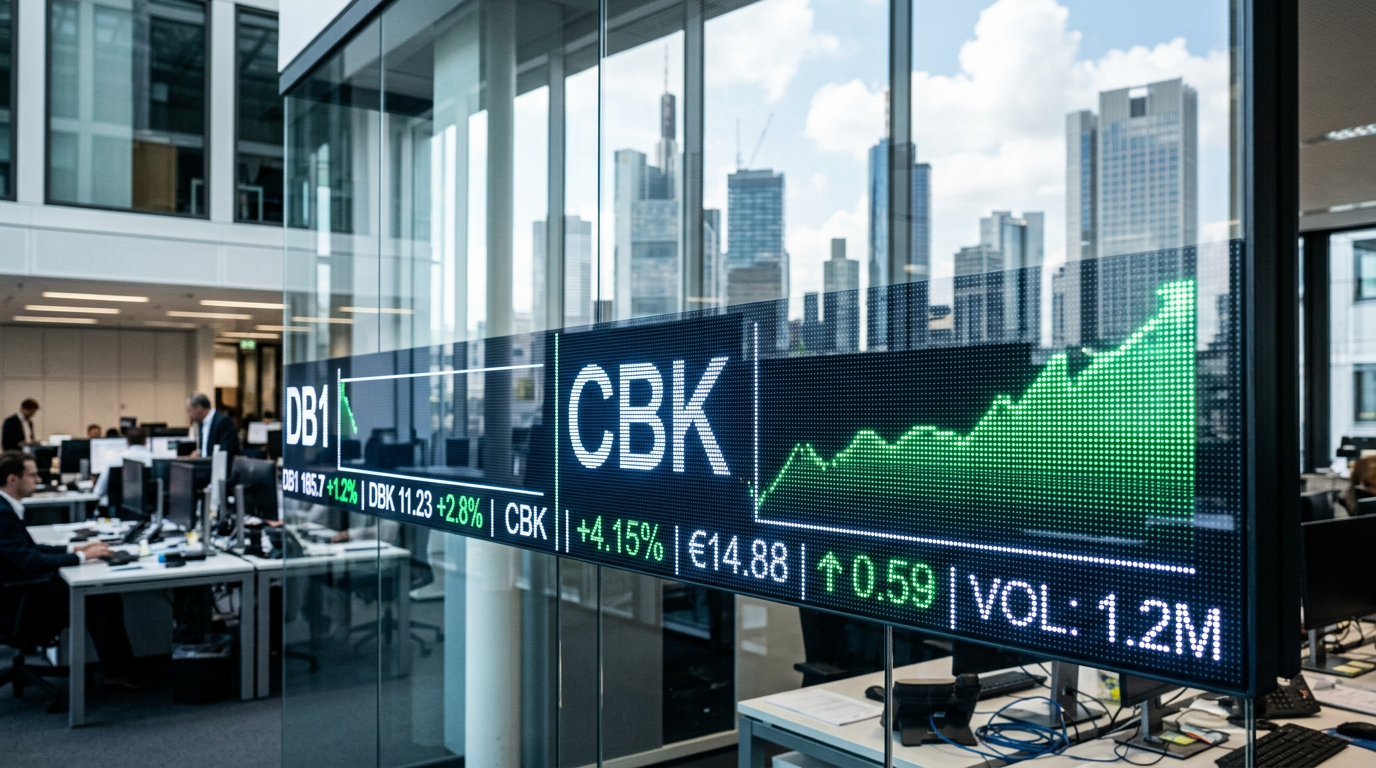 Commerzbank-Aktie im Fünfjahresvergleich: Kursgewinne von über 500 Prozent markieren Rückkehr zum Emissionspreis