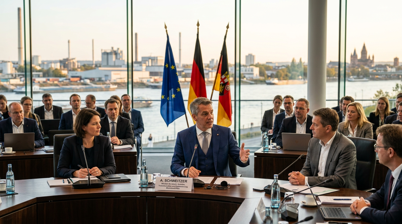 Exportmotor unter Druck: Wie Rheinland-Pfalz der US-Zolldrohung trotzen will